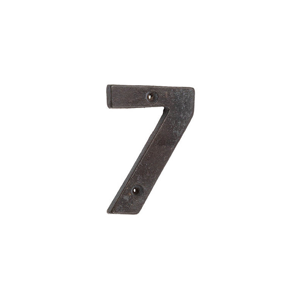 Frelan, 75mm Numerals VFX15-7, Exterior Door Hardware, Door Numerals