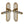 Vienna Door Handle on Plate by M Marcus - Heritage Brass