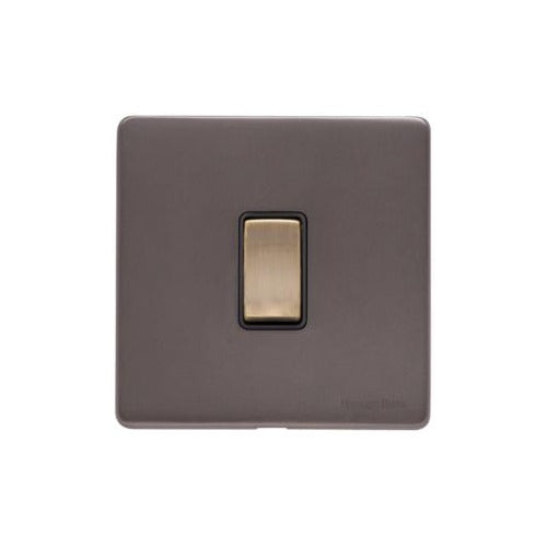 Verona Range Switches & Sockets - 20A Double Pole Switch by Heritage Brass By M-Marcus
