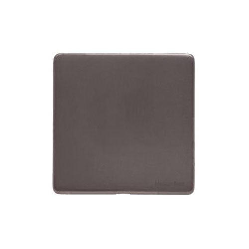 Verona Range Switches & Sockets - Single Blank Plate by Heritage Brass By M-Marcus