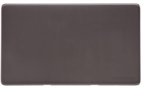 Verona Range - Matt Bronze - Double Blank Plate