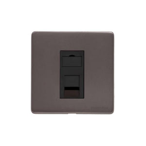 Verona Range Switches & Sockets - 1 Gang RJ45 by Heritage Brass By M-Marcus