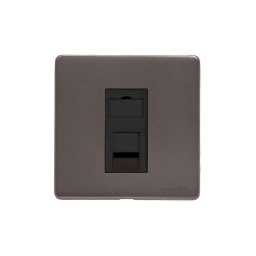 Verona Range Switches & Sockets - 1 Gang RJ45 by Heritage Brass By M-Marcus