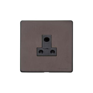 Verona Range Switches & Sockets - 5 Amp 3 Round Pin Socket by Heritage Brass By M-Marcus