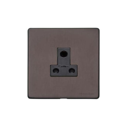 Verona Range Switches & Sockets - 5 Amp 3 Round Pin Socket by Heritage Brass By M-Marcus