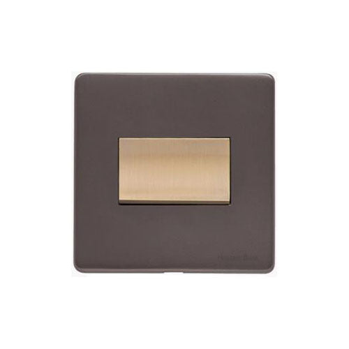 Verona Range Switches & Sockets - 6A Triple Pole Fan Isolator Switch by Heritage Brass By M-Marcus
