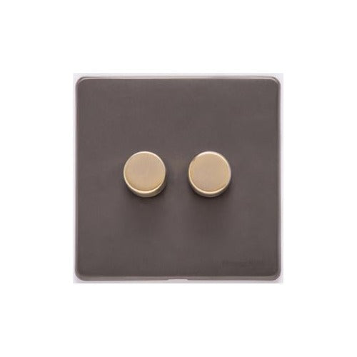 Verona Range Switches & Sockets - 2G Multi Location Secondary Dimmer by Heritage Brass By M-Marcus