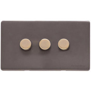 Verona Range Switches & Sockets - 3G Multi Location Primary Dimmer by Heritage Brass By M-Marcus