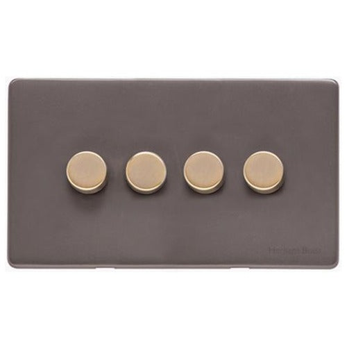 Verona Range Switches & Sockets - 4G Multi Location Primary Dimmer by Heritage Brass By M-Marcus
