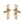 Bauhaus Door Handle on 200mm Plate by M Marcus - Heritage Brass
