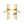 Gio Door Handle on 200mm Plate by M Marcus - Heritage Brass