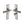 Bauhaus Knurled Door Handle on Plate by M Marcus - Heritage Brass