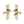 Bauhaus Hammered Door Handle on Plate by M Marcus - Heritage Brass