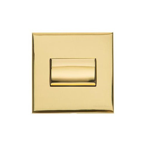 Winchester Range Polished Brass Switches & Sockets, W01 - 6A Triple Pole Fan Isolator Switch by Heritage Brass By M-Marcus
