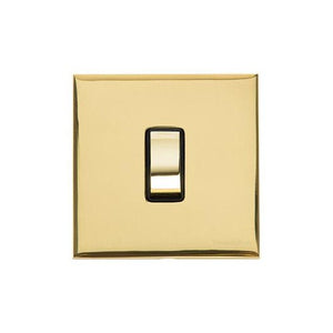 Winchester Range Polished Brass Switches & Sockets, W01 - 20A Double Pole Switch by Heritage Brass By M-Marcus