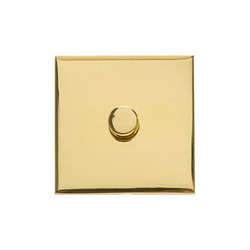 Windsor Range Polished Brass Switches & Sockets, WN1 - 1G Multi Location Primary Dimmer by Heritage Brass By M-Marcus