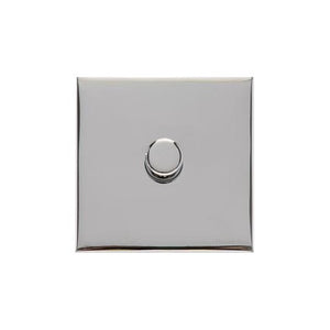 Winchester Range Polished Chrome Switches & Sockets, W02 - 1G Multi Location Secondary Dimmer by Heritage Brass By M-Marcus