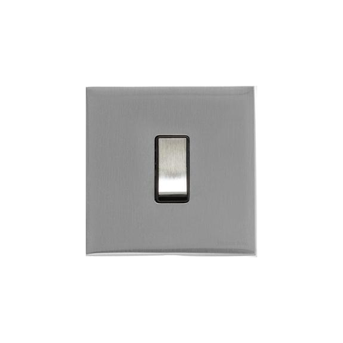 Winchester Range Satin Chrome Switches & Sockets, W03 - 20A Double Pole Switch by Heritage Brass By M-Marcus
