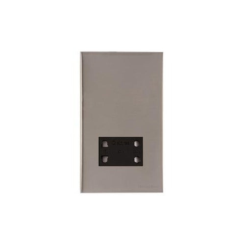 Winchester Range Satin Nickel Switches & Sockets, W05 - Shaver Socket Output Voltage 110/240V by Heritage Brass By M-Marcus