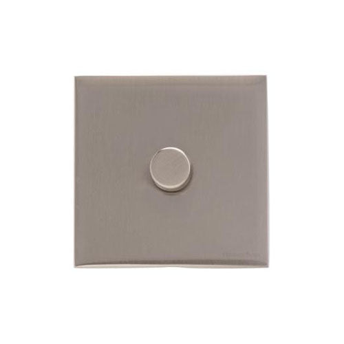 Windsor Range Satin Nickel Switches & Sockets, WN5 - 1G Multi Location Secondary Dimmer by Heritage Brass By M-Marcus