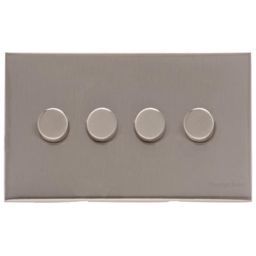 Winchester Range Satin Nickel Switches & Sockets, W05 - 4G Multi Location Secondary Dimmer by Heritage Brass By M-Marcus