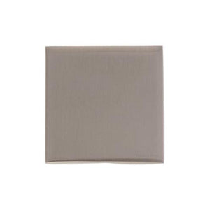 Winchester Range Satin Nickel Switches & Sockets, W05 - Single Blank Plate by Heritage Brass By M-Marcus