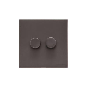 Winchester Range Matt Bronze Switches & Sockets, W09 - 2G Multi Location Primary Dimmer by Heritage Brass By M-Marcus