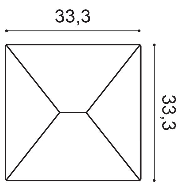 W106 ENVELOP Orac 3D Wall Panel