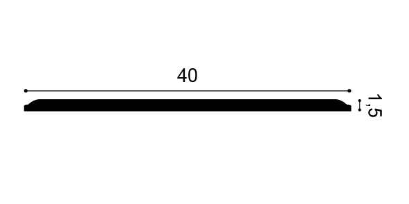 W214F HILL BEAD XL Orac 3D Wall Panel