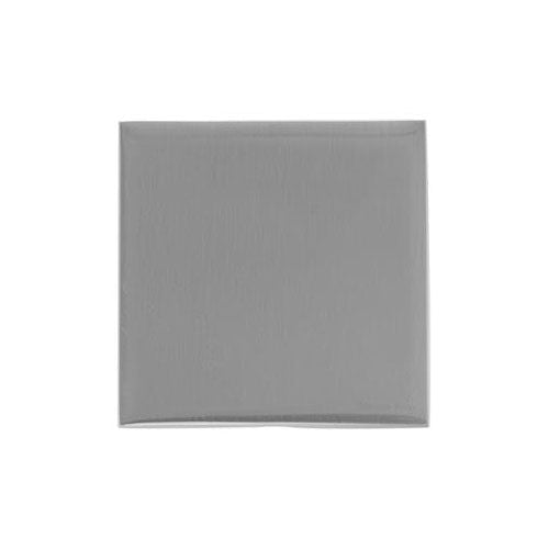 Winchester Range Satin Chrome Silk Switches & Sockets, W35 - Single Blank Plate by Heritage Brass By M-Marcus
