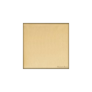 Windsor Range Matt Brass Switches & Sockets, WN40 - Single Blank Plate by Heritage Brass By M-Marcus