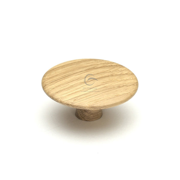 Mushroom Cabinet Knob by M Marcus - Heritage Brass