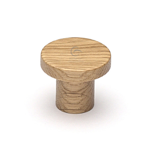 Round Circum Cabinet Knob by M Marcus - Heritage Brass