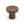 Round Circum Cabinet Knob by M Marcus - Heritage Brass