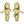 Waldorf Door Handle on Plate by M Marcus - Heritage Brass