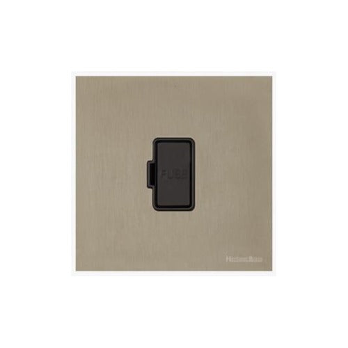 Windsor Range Aged Pewter Switches & Sockets, WAP - Unswitched Spur (13 Amp) by Heritage Brass By M-Marcus