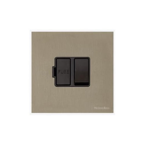 Windsor Range Aged Pewter Switches & Sockets, WAP - Switched Spur (13 Amp) by Heritage Brass By M-Marcus
