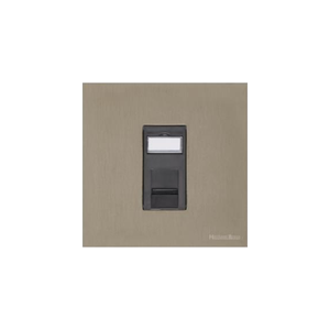 Windsor Range Aged Pewter Switches & Sockets, WAP - 1 Gang CAT6 by Heritage Brass By M-Marcus