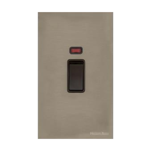 Windsor Range Aged Pewter Switches & Sockets, WAP - Shaver Socket Output Voltage 110/240V by Heritage Brass By M-Marcus