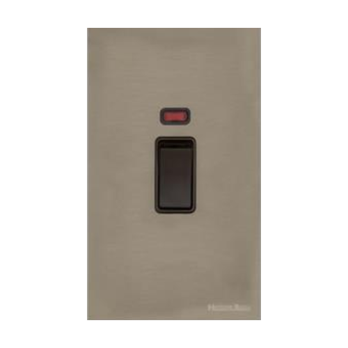 Windsor Range Aged Pewter Switches & Sockets, WAP - Shaver Socket Output Voltage 110/240V by Heritage Brass By M-Marcus