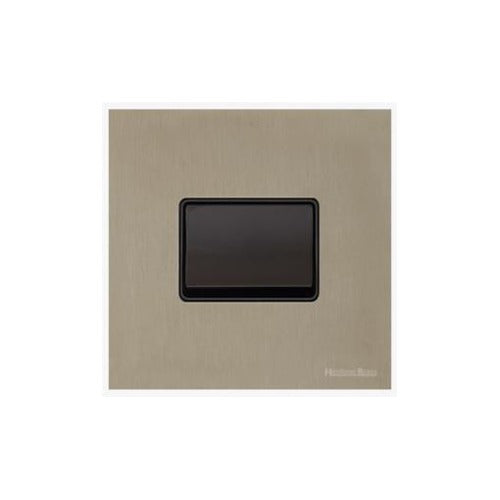 Windsor Range Aged Pewter Switches & Sockets, WAP - 6A Triple Pole Fan Isolator Switch by Heritage Brass By M-Marcus