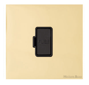 Windsor Range Polished Brass Switches & Sockets, WN1 - Unswitched Spur (13 Amp) by Heritage Brass By M-Marcus