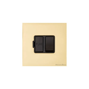 Windsor Range Polished Brass Switches & Sockets, WN1 - Switched Spur (13 Amp) by Heritage Brass By M-Marcus