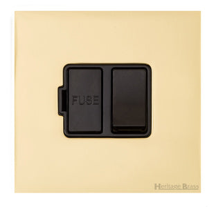 Windsor Range Polished Brass Switches & Sockets, WN1 - Switched Spur (13 Amp) by Heritage Brass By M-Marcus