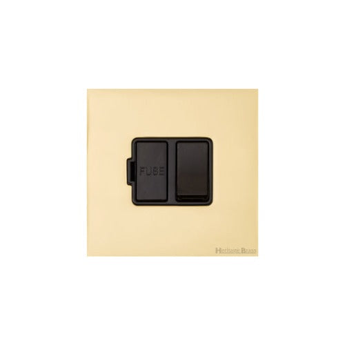 Windsor Range Polished Brass Switches & Sockets, WN1 - Switched Spur (13 Amp) by Heritage Brass By M-Marcus