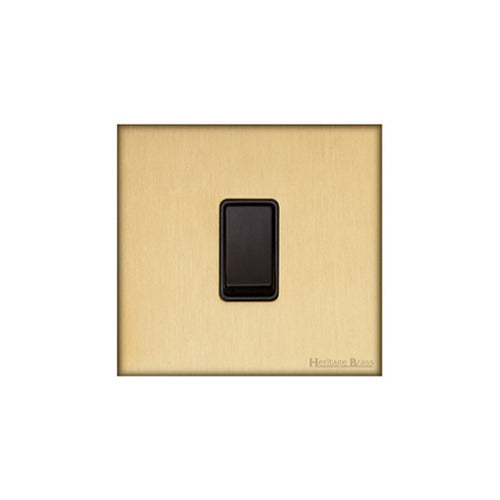 Windsor Range Matt Brass Switches & Sockets, WN40 - 20A Double Pole Switch by Heritage Brass By M-Marcus