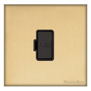 Windsor Range - Satin Brass - Unswitched Spur (13 Amp)