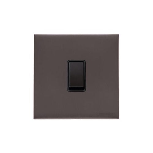 Windsor Range Satin Nickel Switches & Sockets, WN5 - 1 Gang Rocker Switch by Heritage Brass By M-Marcus