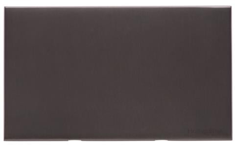 Windsor Range - Matt Bronze - Double Blank Plate