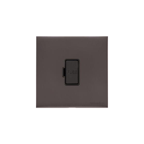 Windsor Range Dark Antique Bronze Switches & Sockets WN95 - Unswitched Spur (13 Amp) by Heritage Brass By M-Marcus